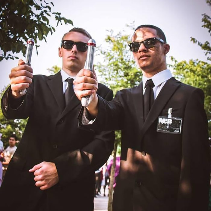 Men in Black Halloween costume