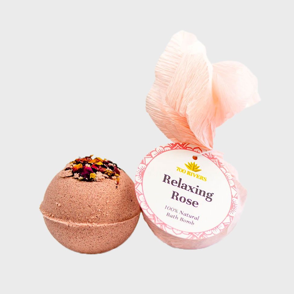 Rivers Relaxing Rose Bath Bomb