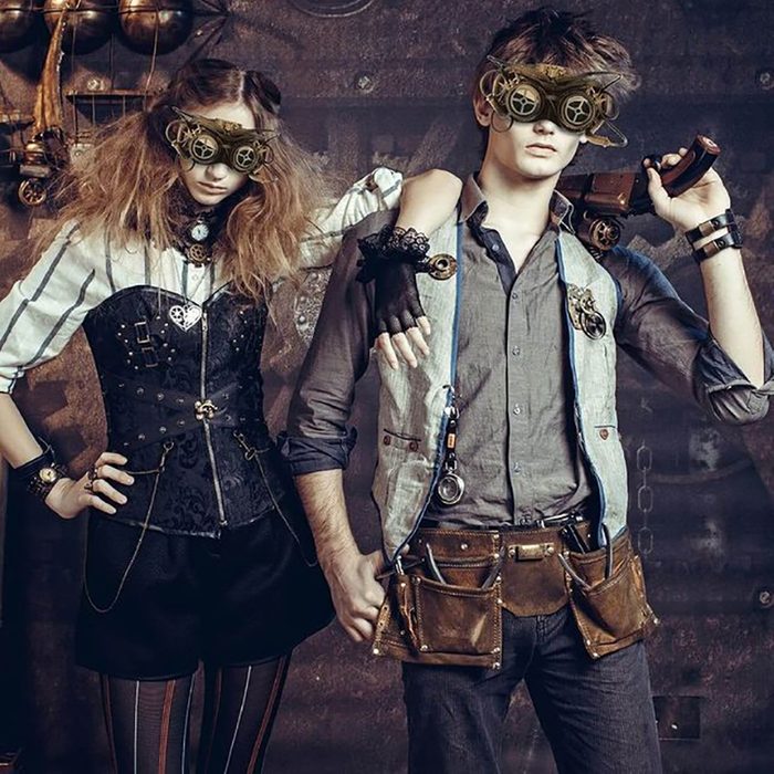 Steampunk Halloween costume