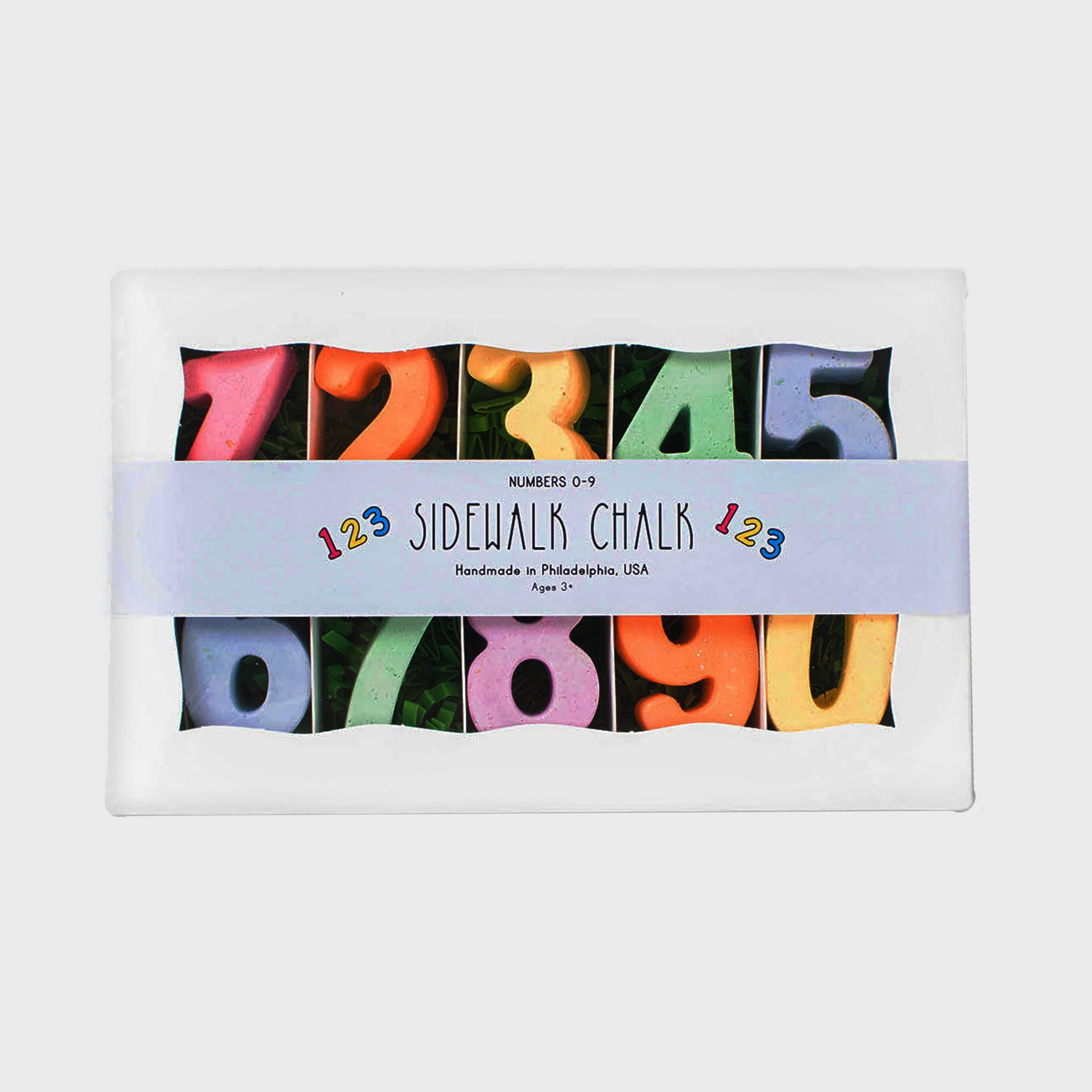 Twee Numbers Sidewalk Chalk