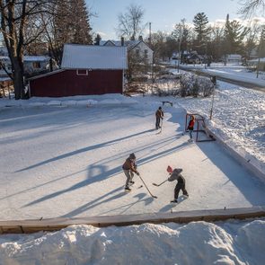 The ice rink brightened up one of the darkest winters in memory.