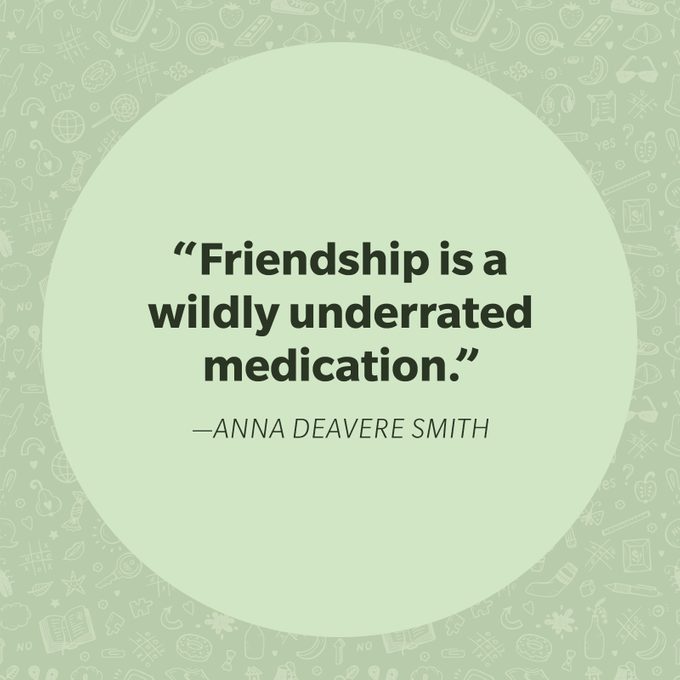 Anna Deveare Smith Funny Friendship Quote