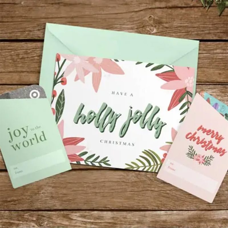 Have a holly jolly Christmas card