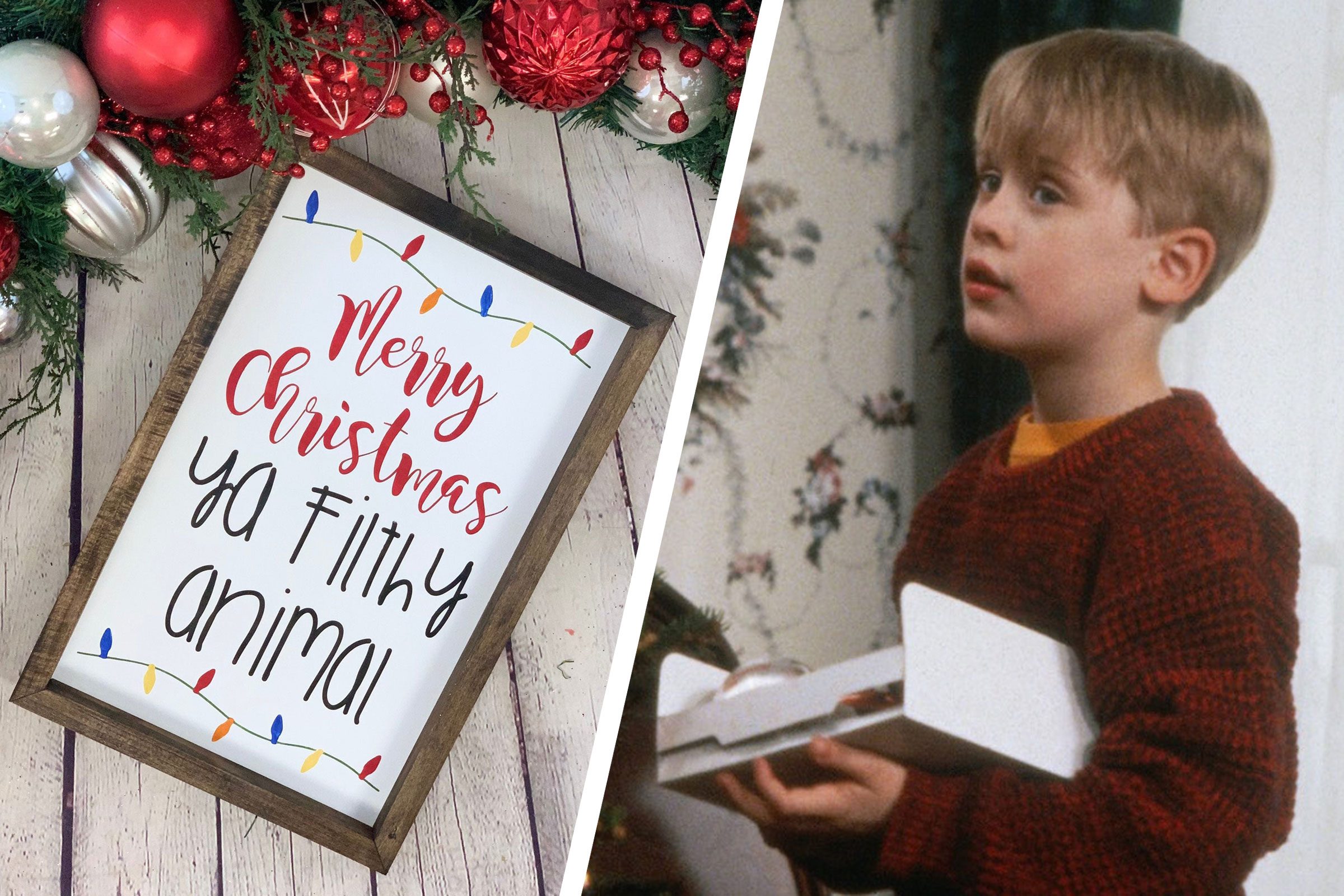 Home Alone Christmas Decor