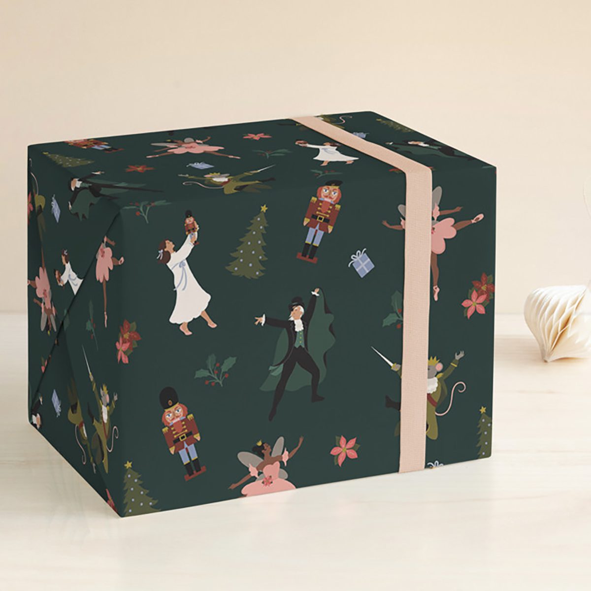 Nutcracker Ballet Wrapping Paper