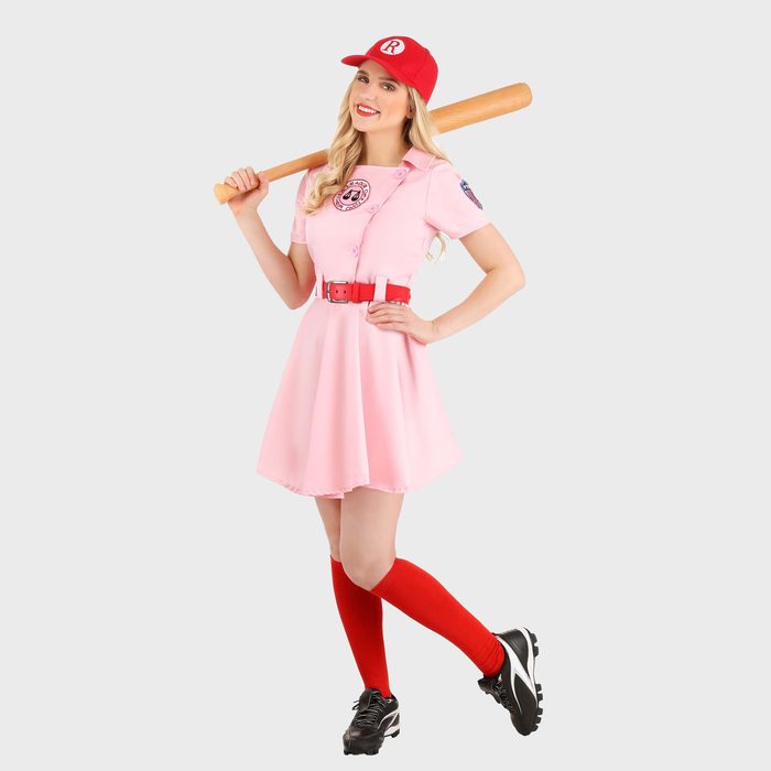 Womens A League Of Their Own Dottie Costume Main Upd