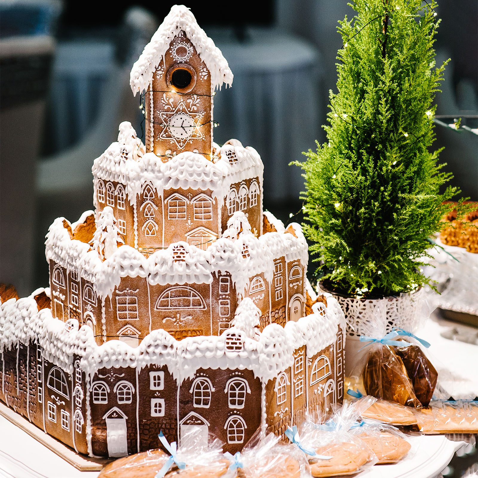 Gingerbread Clock Tower