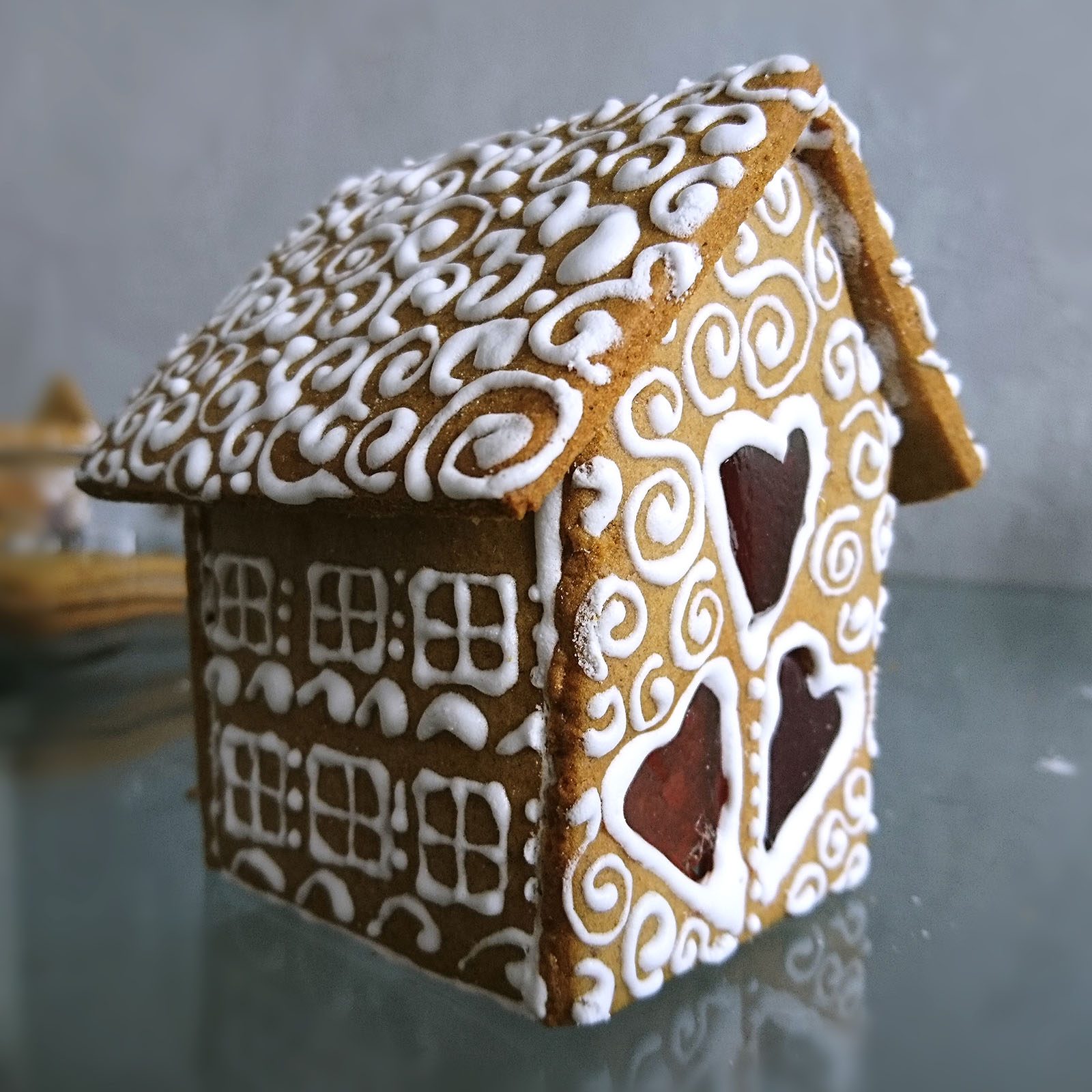 Gingerbread House With Candied Windows