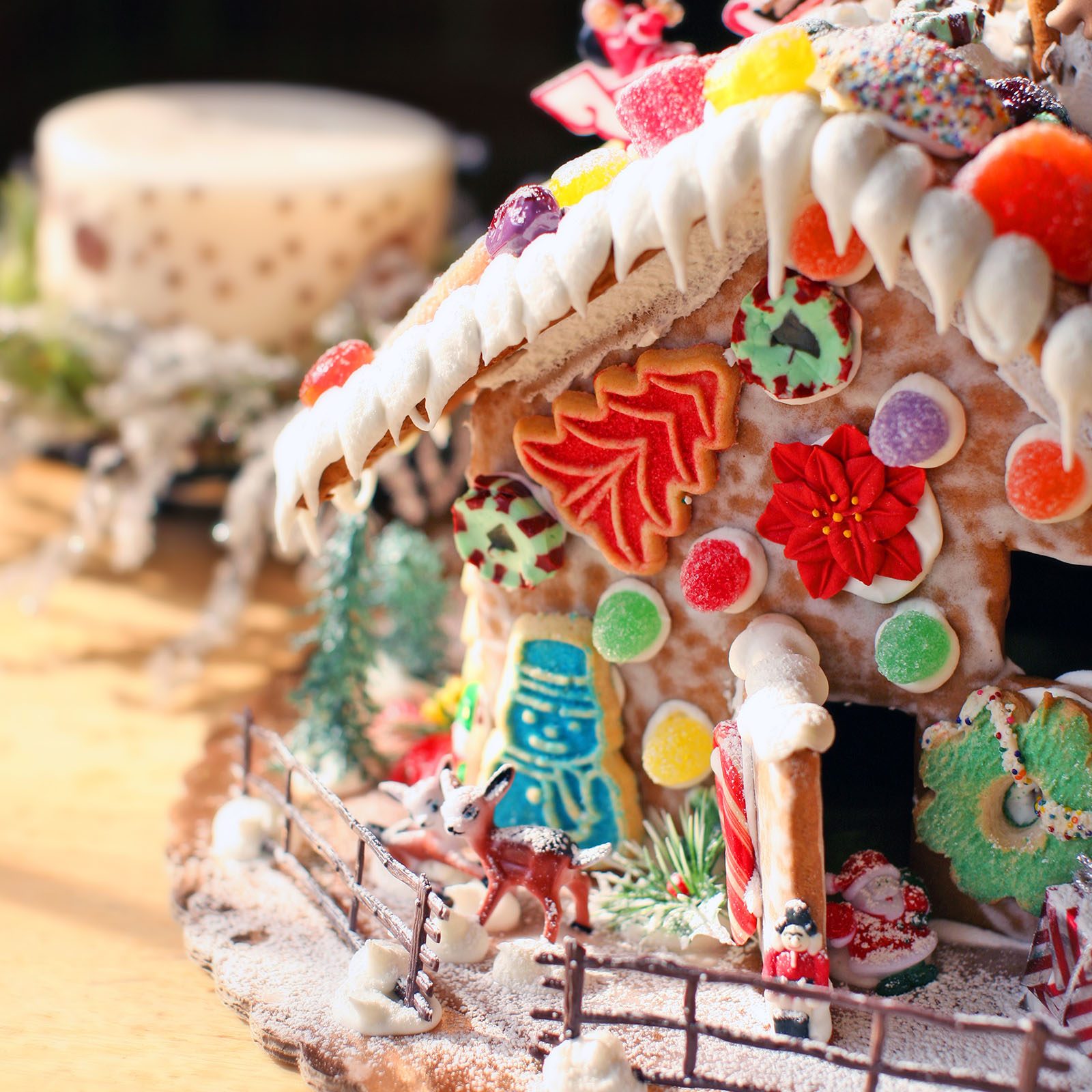 Festive Gingerbread House