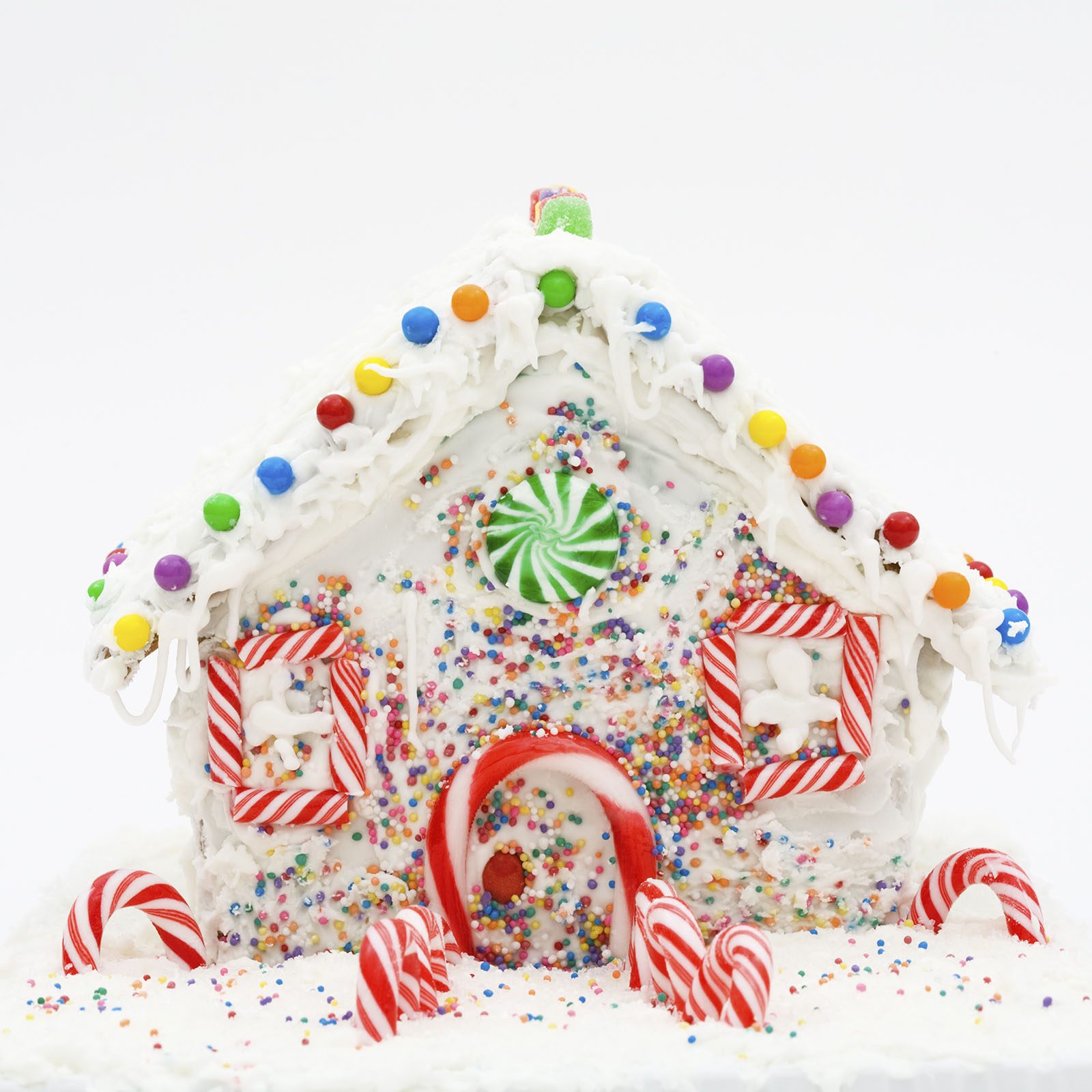 Gingerbread House With Sprinkles