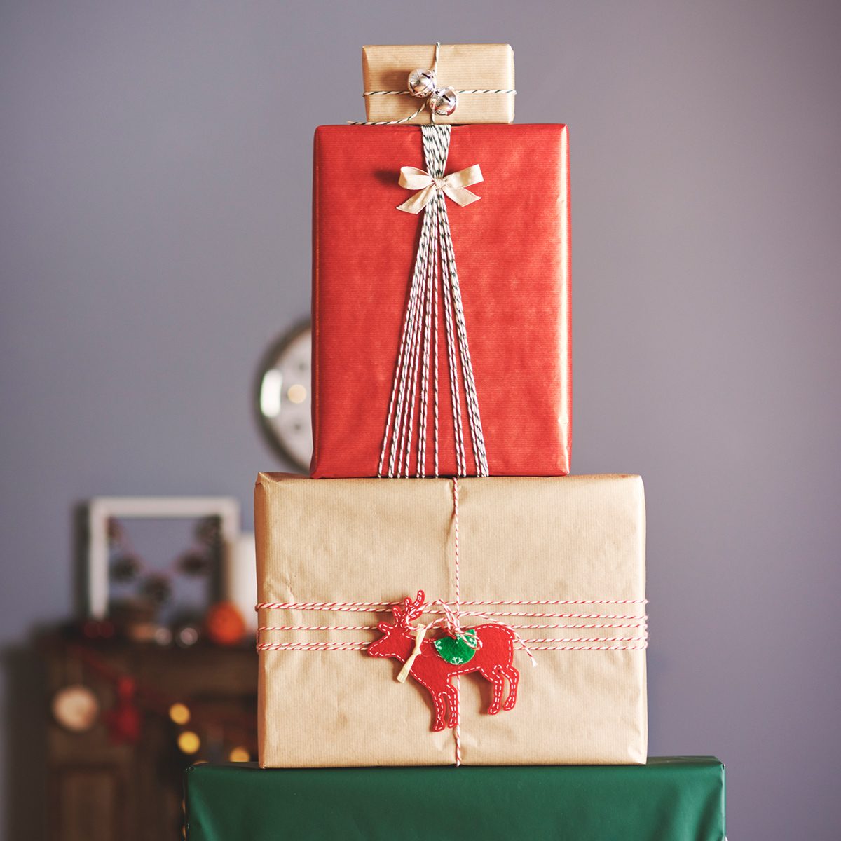 50 Christmas Wrapping Ideas String Art