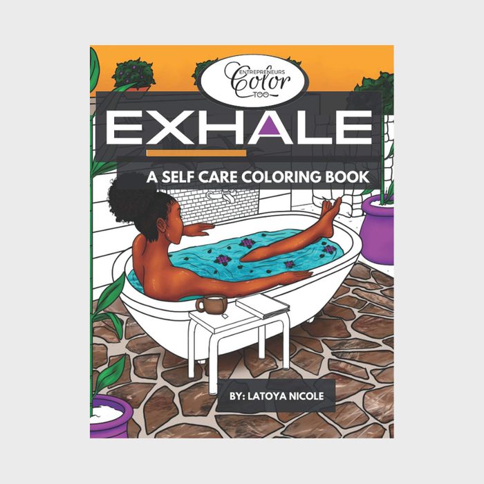 7exhale  A Self Care Coloring Book By Latoya Nicole