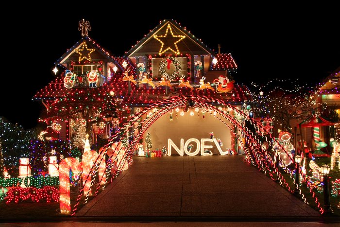 Beautiful Christmas light display.
