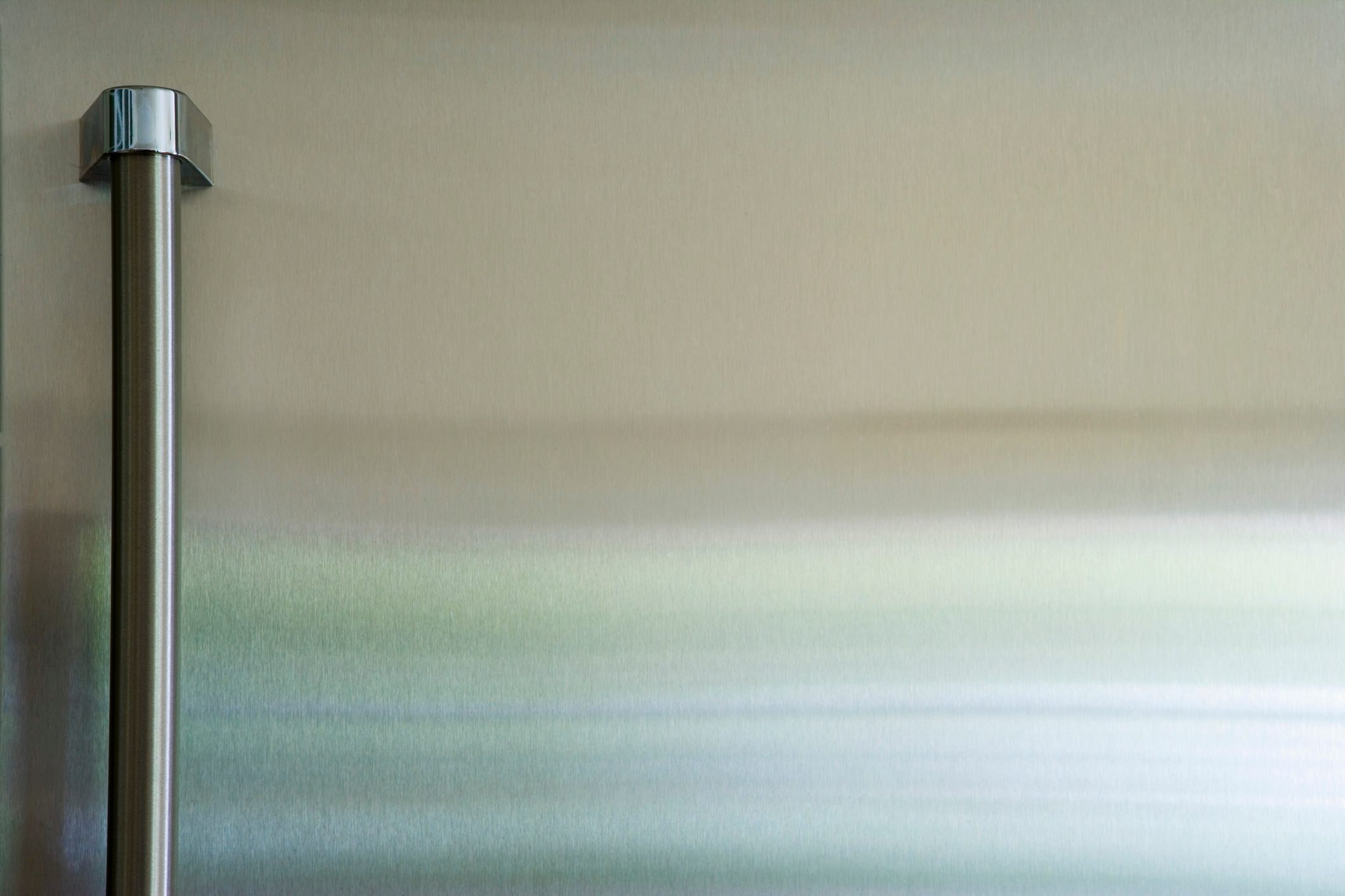 Stainless Steel Refrigerator Door