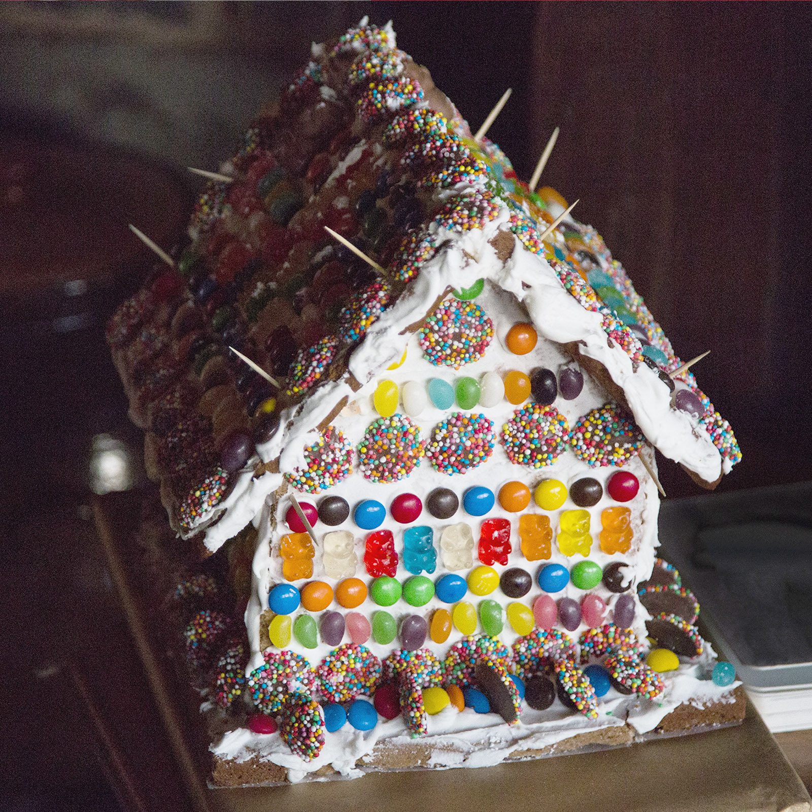 Jellybean Gingerbread House