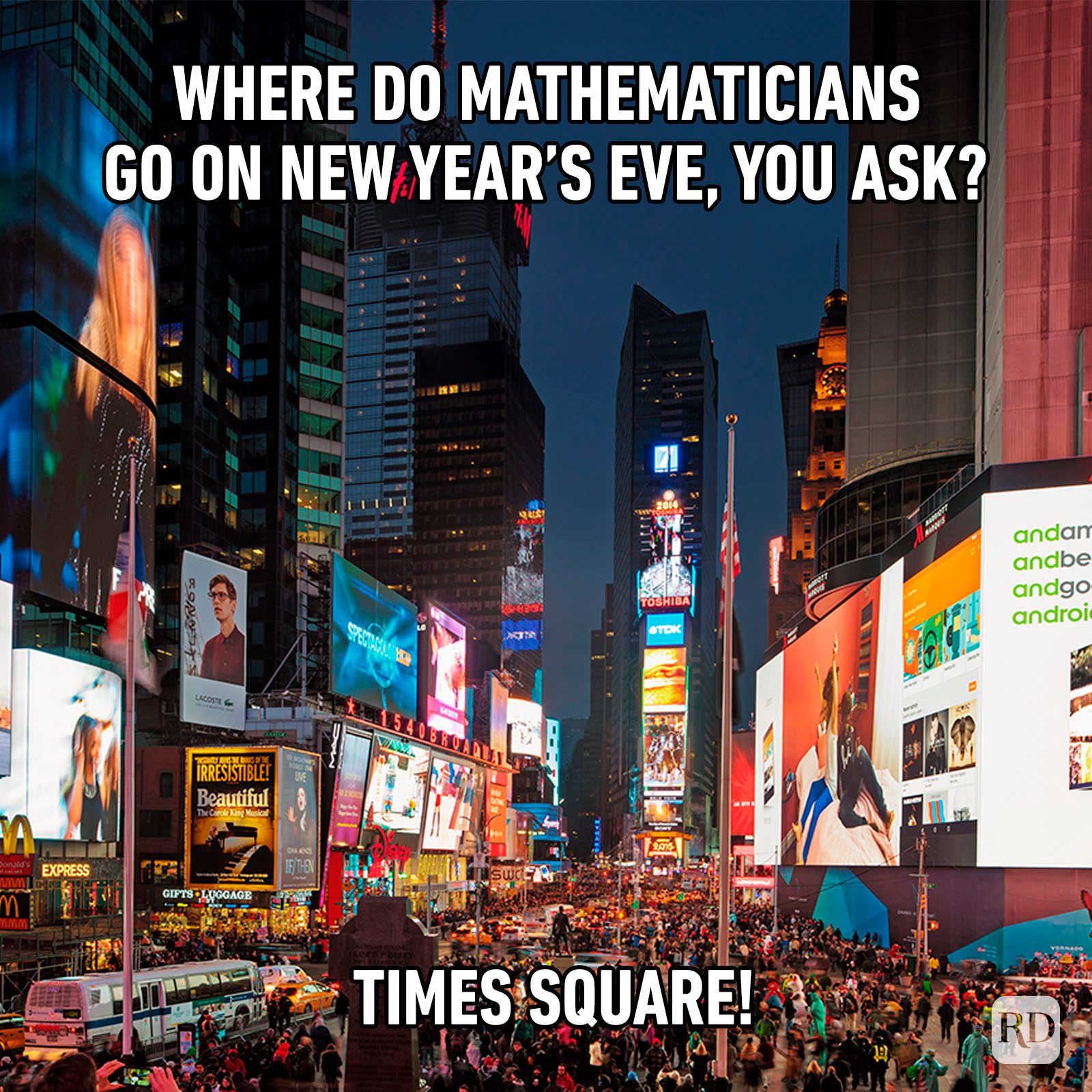 Young, Smiling Girl Looking At Her Reflection In The Mirror