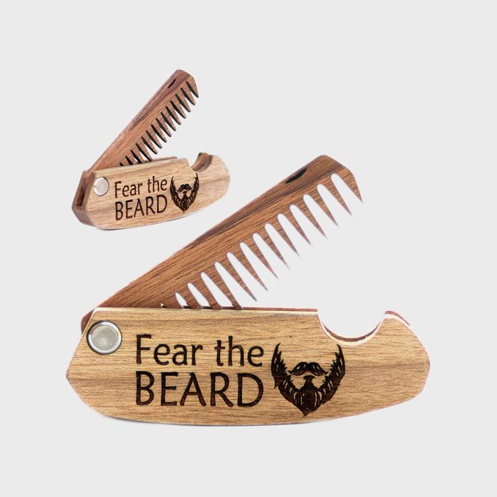 Wooden Beard Comb