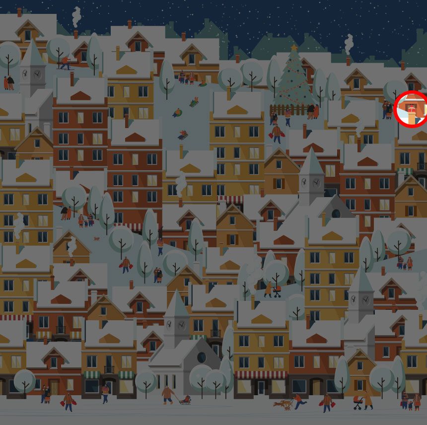 Find Santa In The Chimney Answer