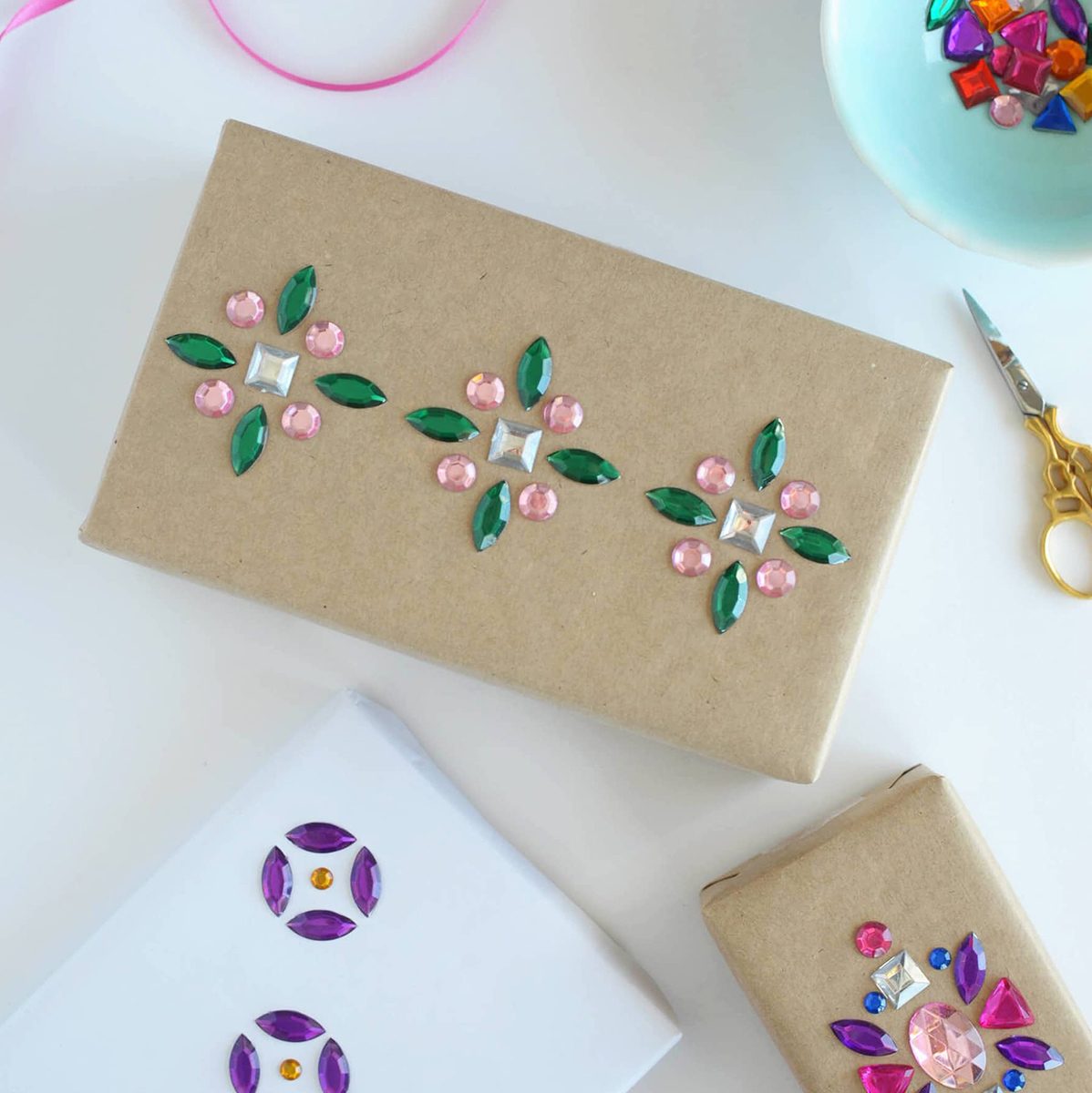 Rhinestones Wrapping