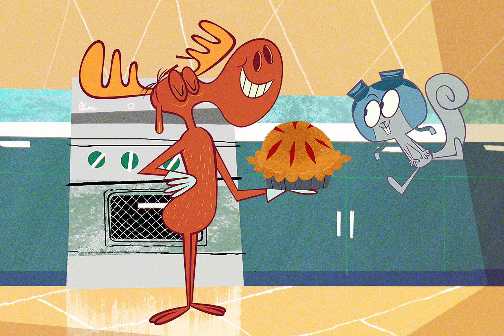 Rocky And Bullwinkle Cartoon