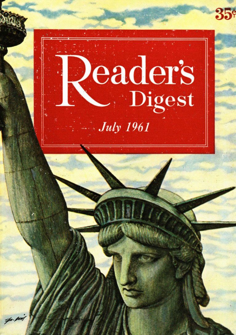 1961 July Readers Digest Cover