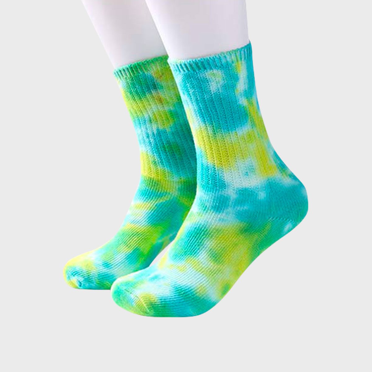 Dream Slim Tie Dye Crew Dress Socks