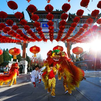 People Celebrate The Lunar New Year in China