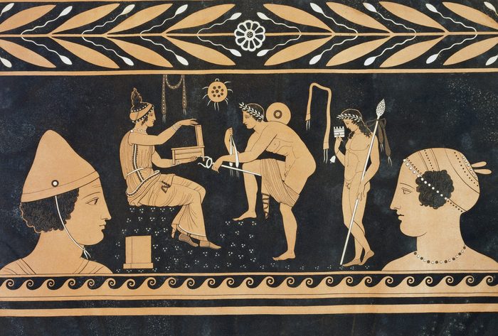 Cult of Cybele by Mercury, illustration