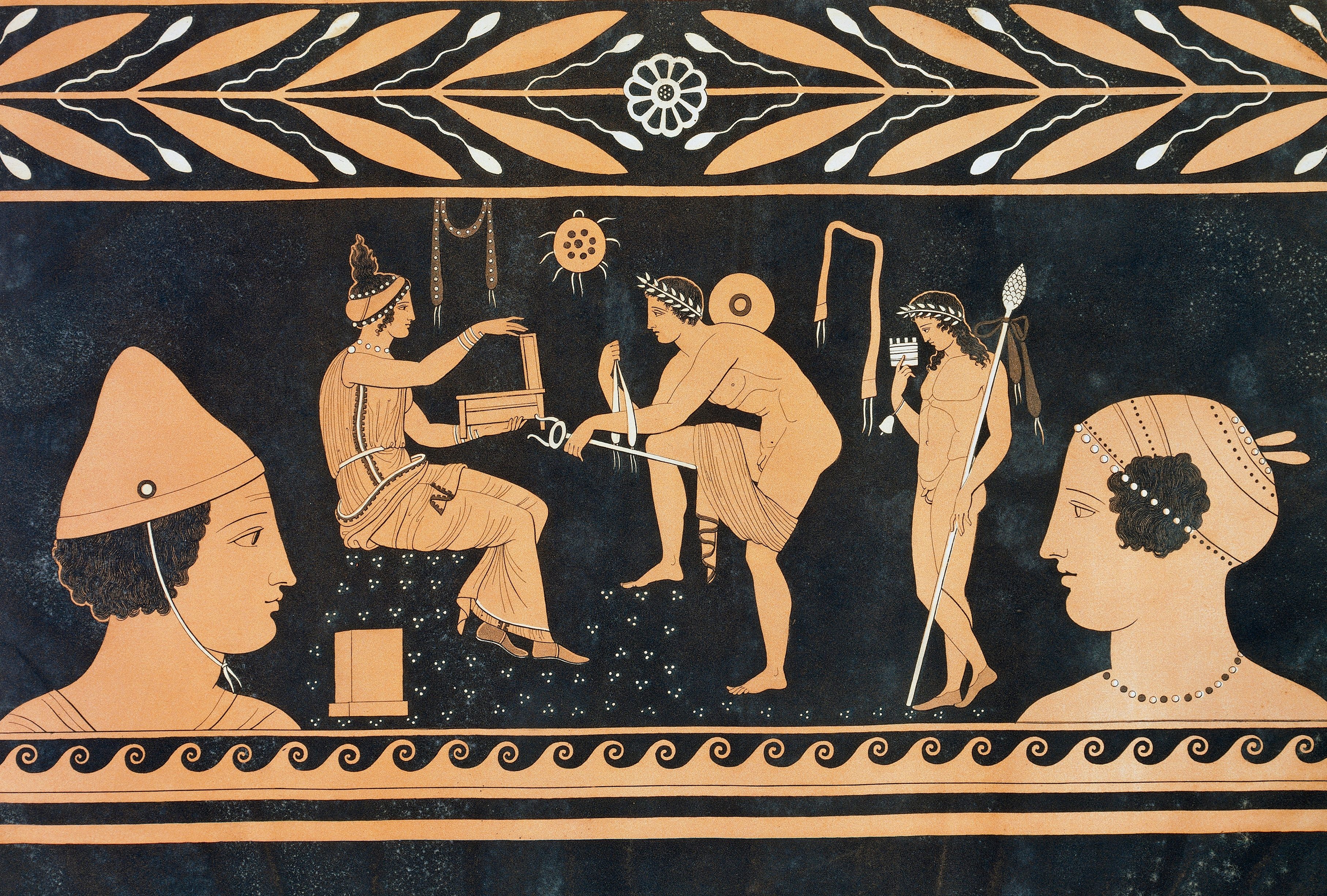 Cult of Cybele by Mercury, illustration