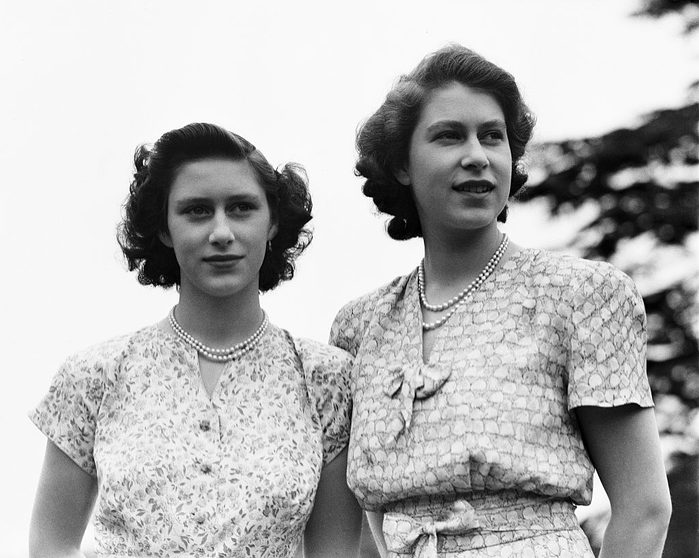 Princesses Elizabeth And Margaret