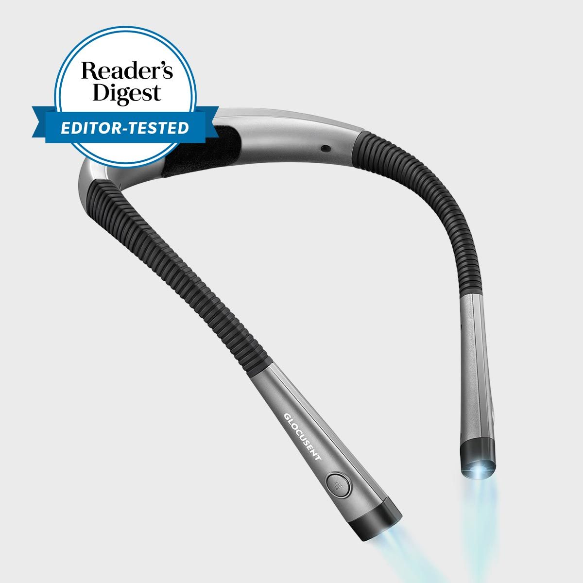 Glocusent Led Neck Reading Light Needs Editor Tested Badge