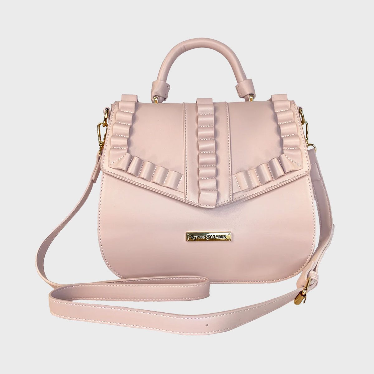 La Parisienne Ruffle Handbag
