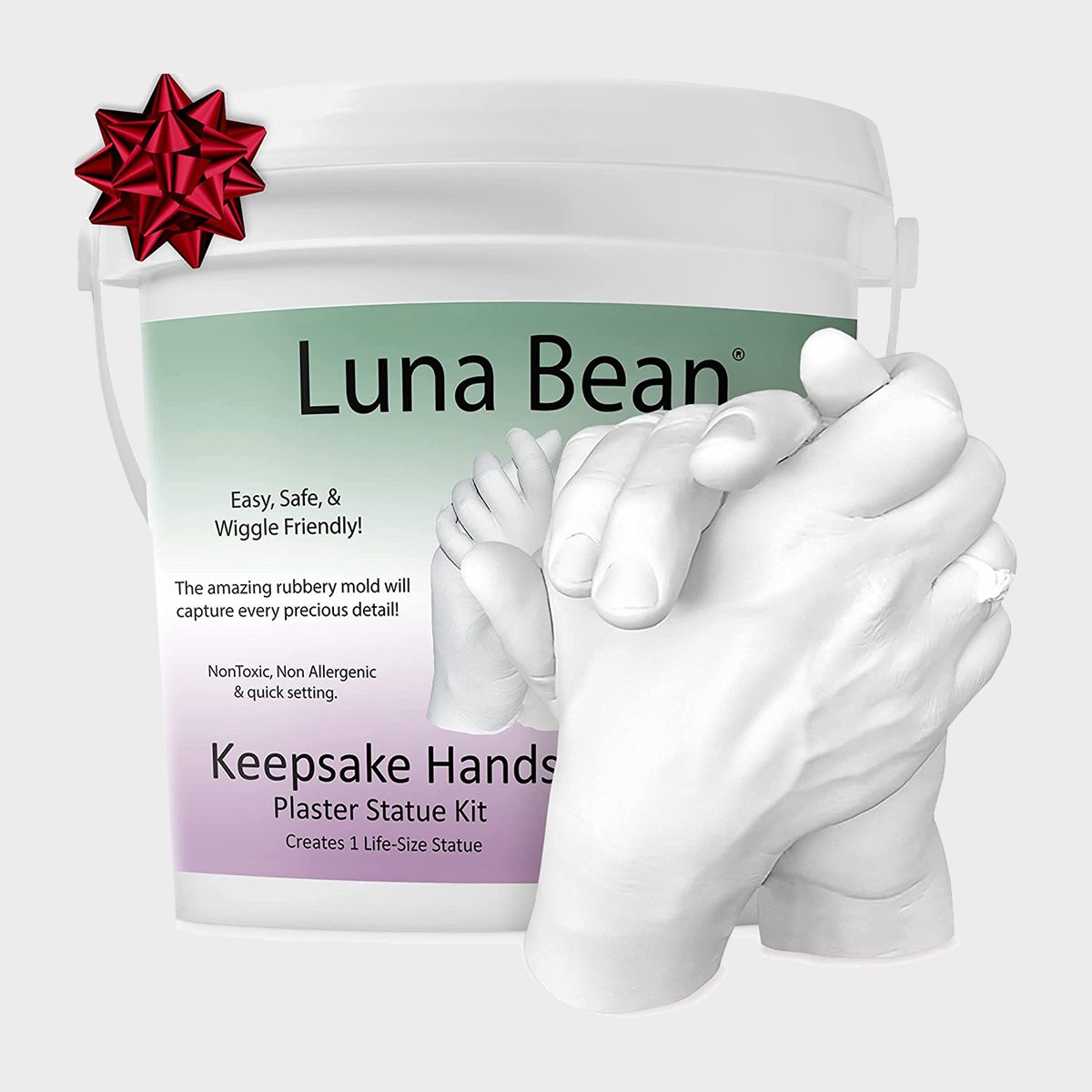 Luna Bean Keepsake Hands Casting Kit Diy Plaster Statue Molding Kit