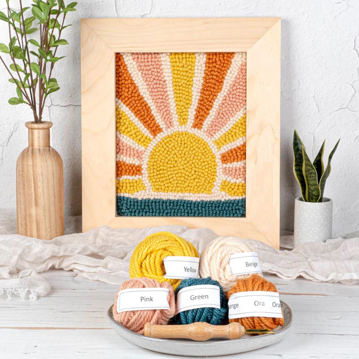 Sunrise Punch Needle Kit