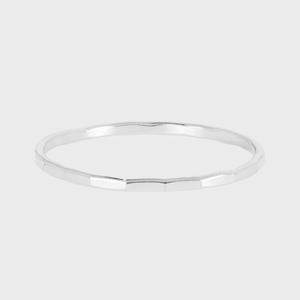 Classic Hammered Ring Silver Ecomm Via Catbirdnyc.com