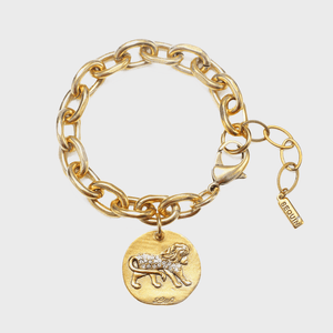 Leo Zodiac Charm Bracelet Ecomm Via Sequin Nyc.com