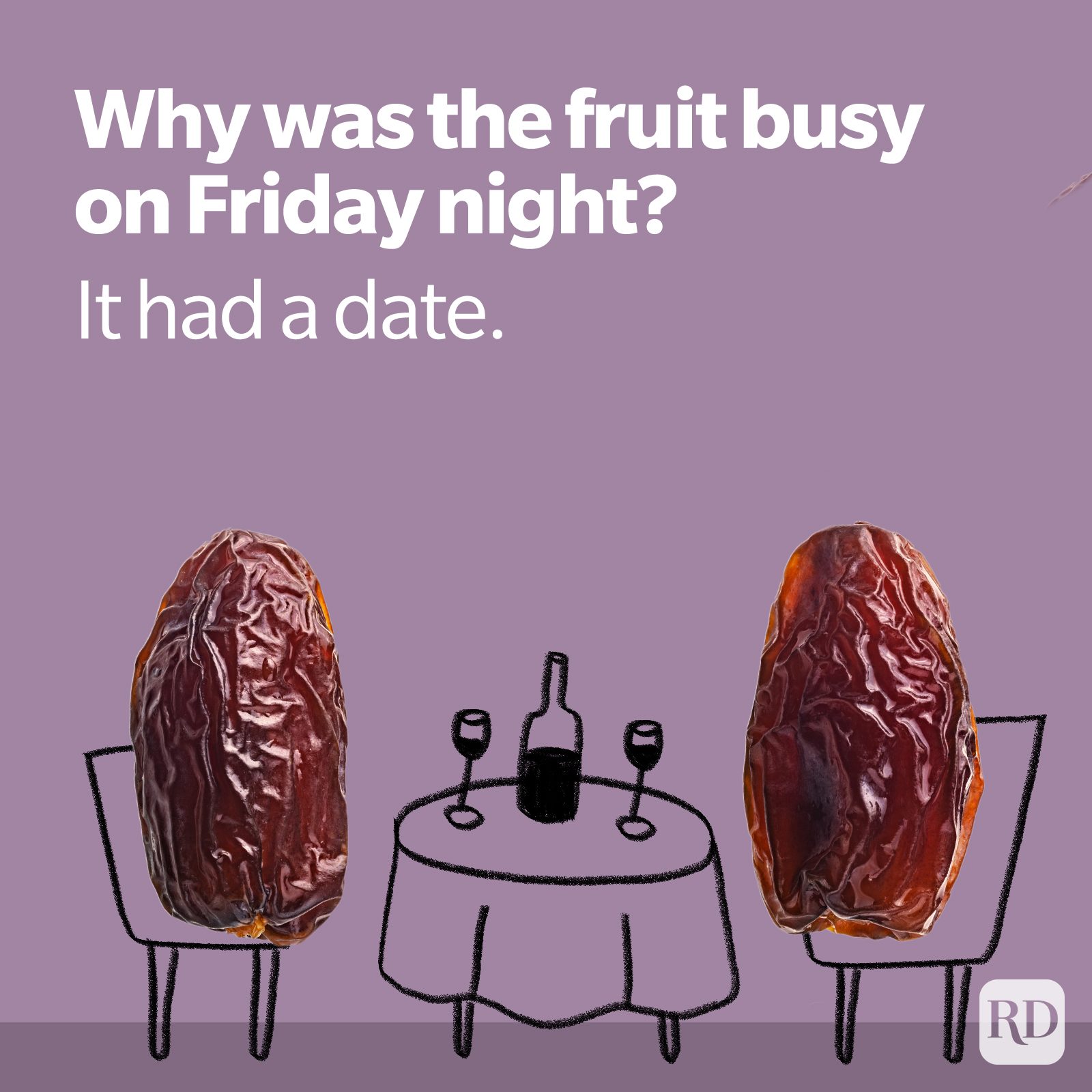 Friday Night Date Food Joke