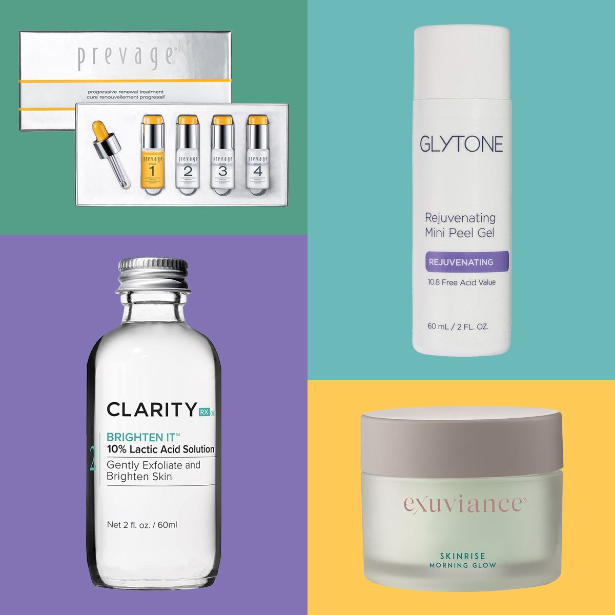 Best At Home Chemical Peels Product Collage