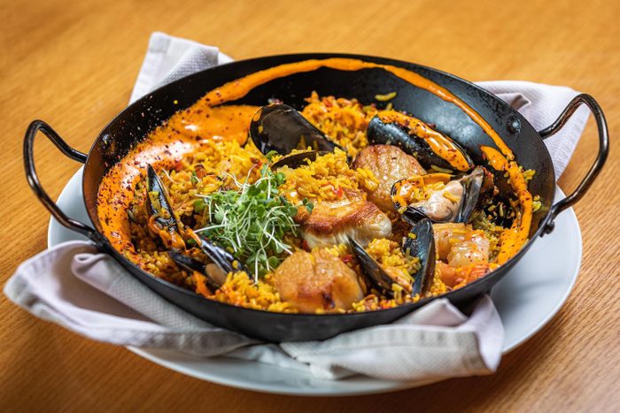 Seafood Paella Beverly Idaho