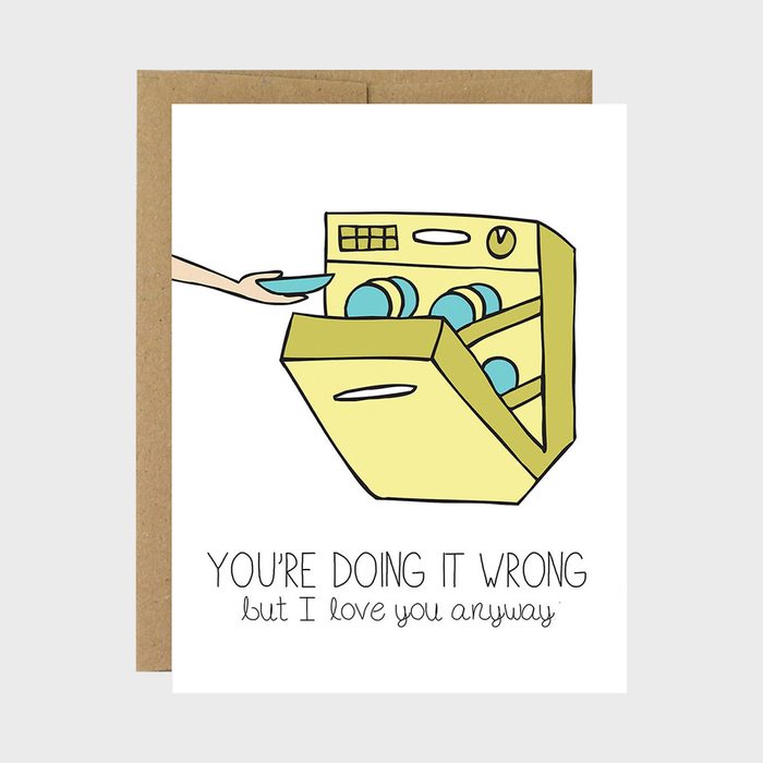 Youre Doing It Wrong Valentines Day Card