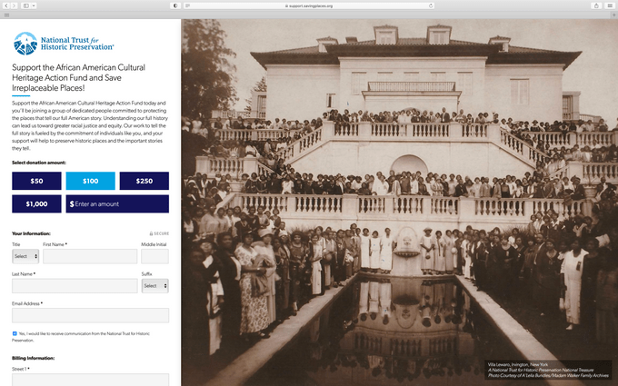 African American Cultural Heritage Action Fund Ecomm Via Support.savingplaces.org