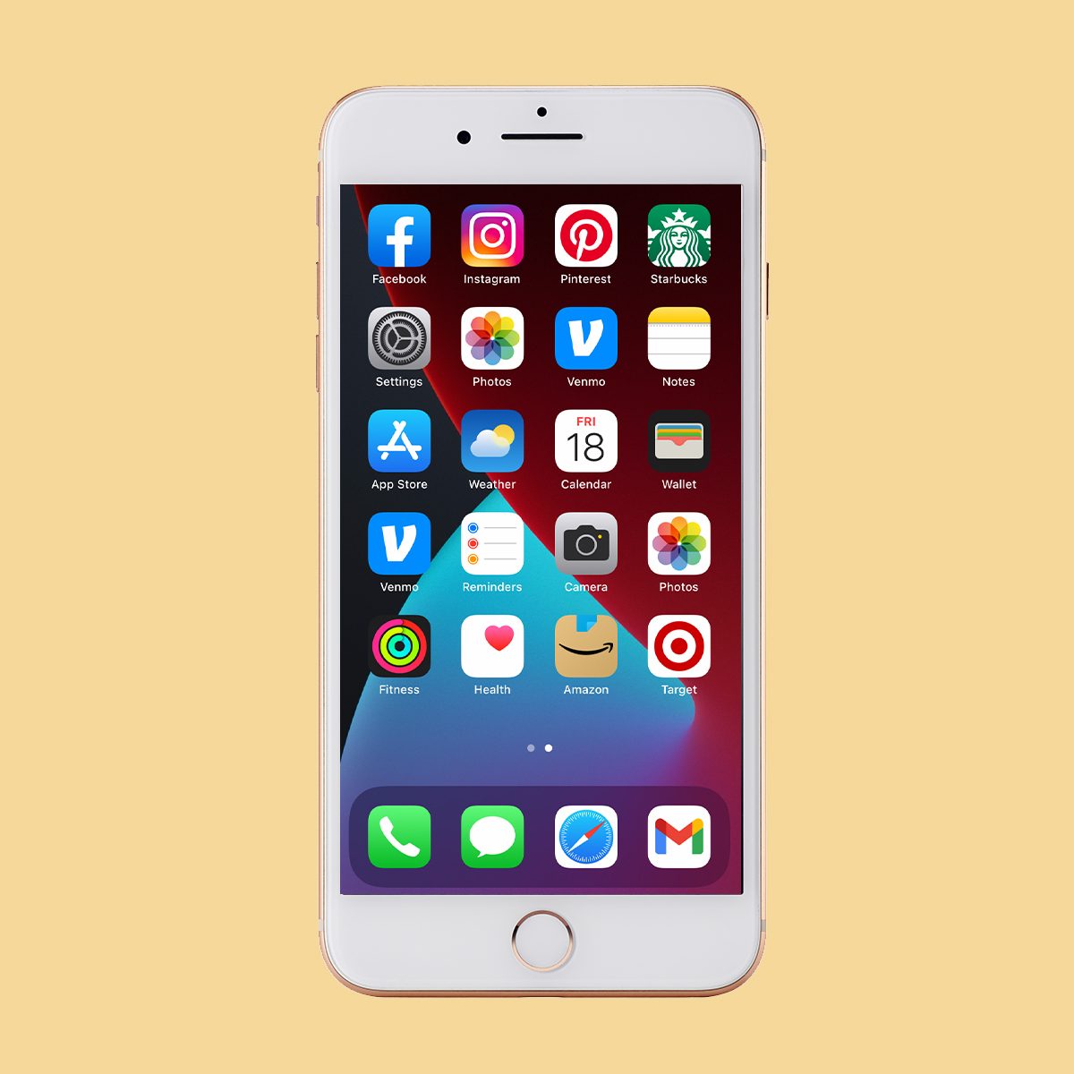 Iphone 8 Screenshot Step 1