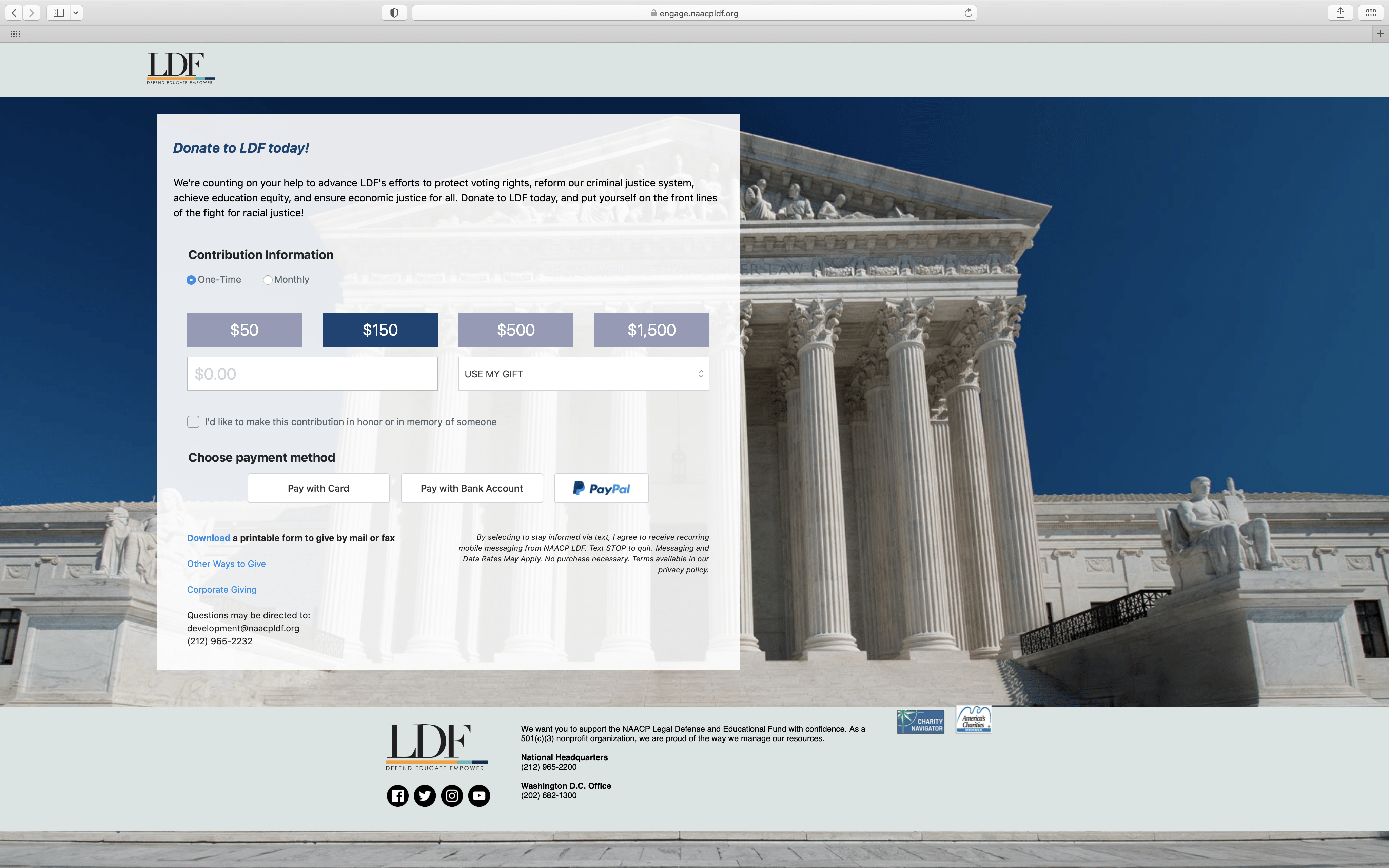 Naacp Ldf Ecomm Via Engage.naacpldf.org