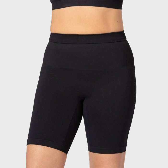 The New Empetua Mid Waisted Shaping Bikeshort Ecomm Via Shapermint