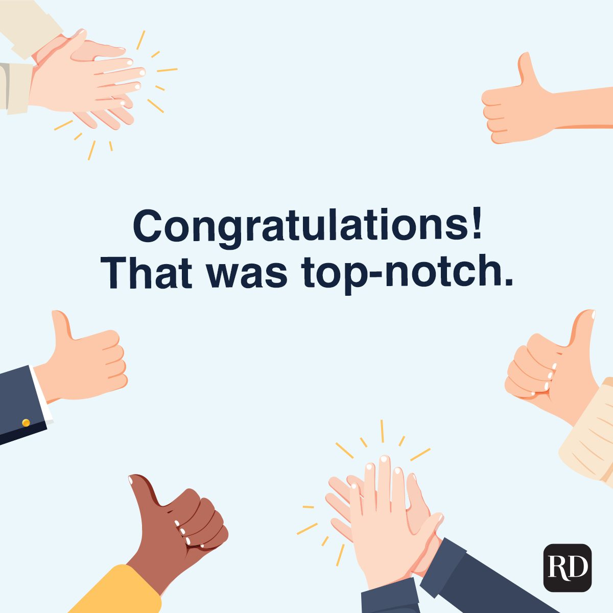 Congratulations That Was Top Notch 1145914689