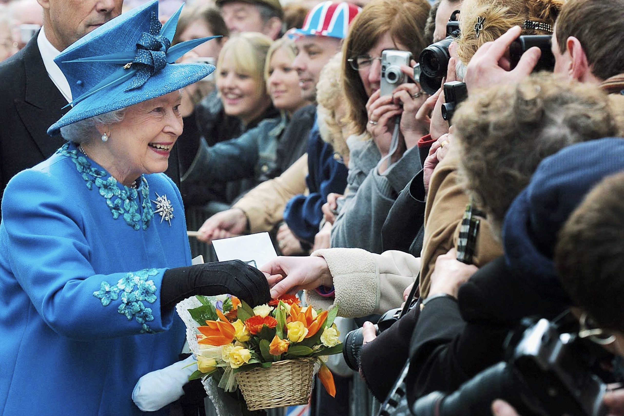 Queen Elizabeth II Attends The Traditional Maundy Service