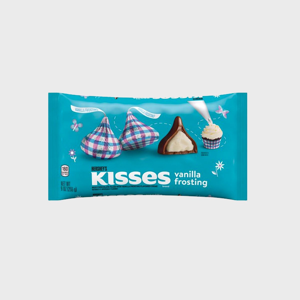 Hershey's Kisses Milk Chocolates With Vanilla Frosting–flavored Creme