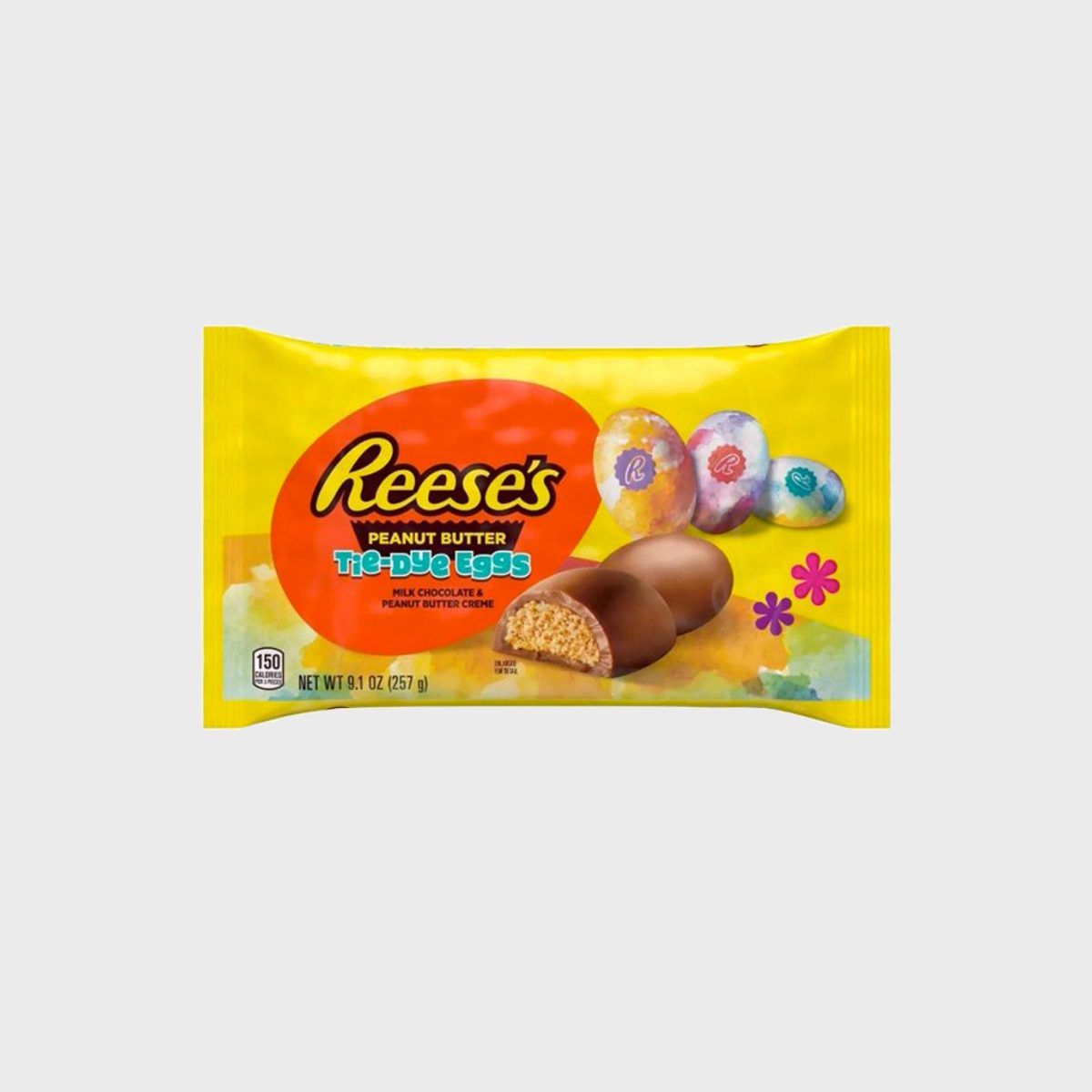 Reese's Peanut Butter Tie Dye Eggs