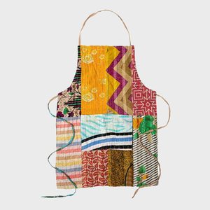 Repurposed Sari Patchwork Apron Ecomm Via Uncommongoods