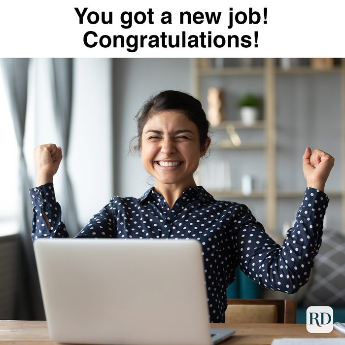 You Got A New Job Congratulations 1198252571